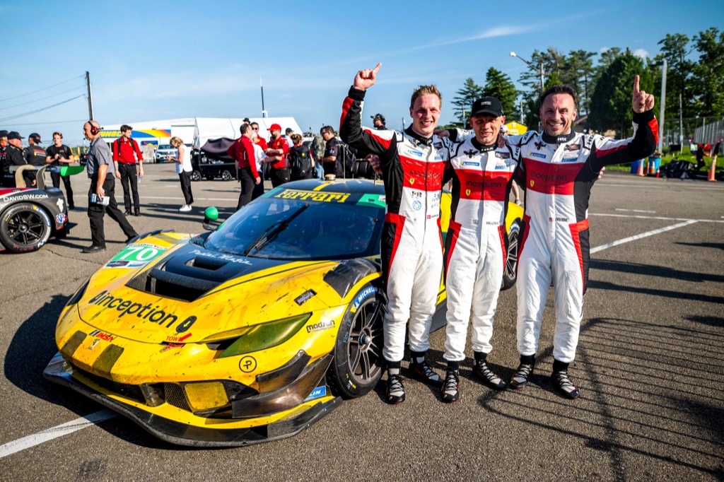 Frederik Schandorff sikrede IMSA-podie på Watkins Glen.
(Foto: Inception Racing)